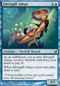 Silvergill Adept (Lorwyn) Light Play