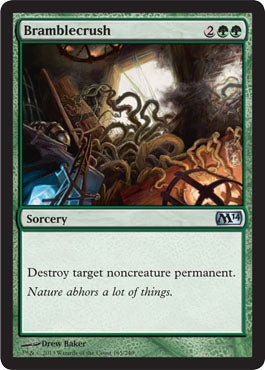 Bramblecrush (Magic 2014 Core Set) Light Play Foil