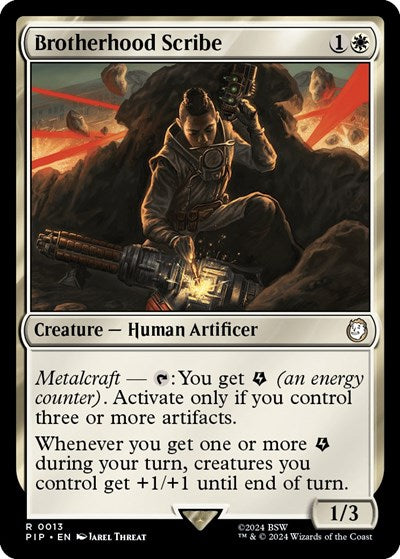 Brotherhood Scribe (Universes Beyond: Fallout) Light Play
