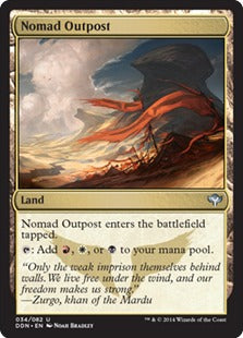 Nomad Outpost (Duel Decks: Speed vs Cunning) Light Play