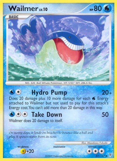 Wailmer (Supreme Victors) Medium Play Reverse Holofoil