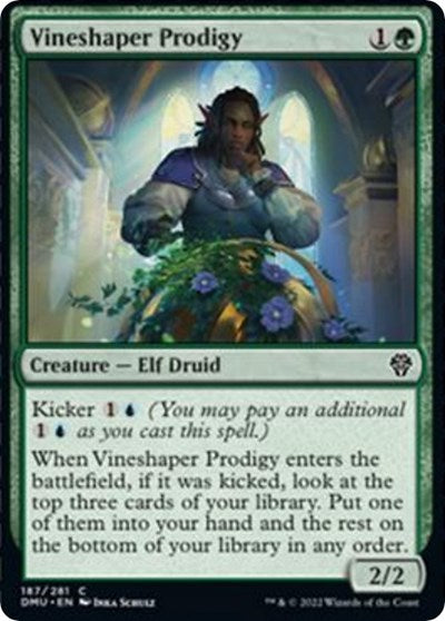 Vineshaper Prodigy (Dominaria United) Near Mint