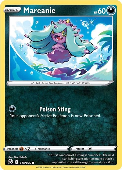 Mareanie (SWSH12: Silver Tempest) Light Play