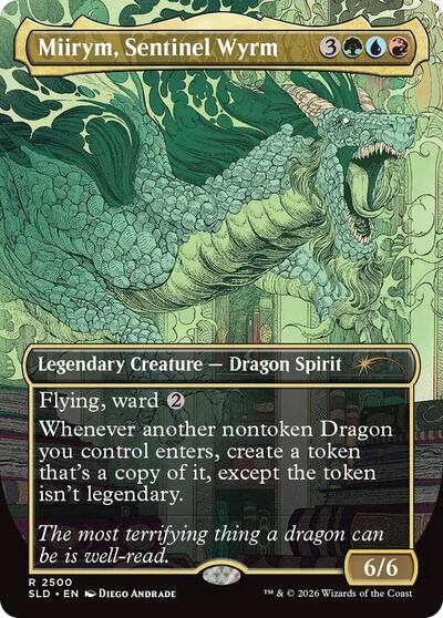 Miirym, Sentinel Wyrm (Secret Lair) Near Mint Foil