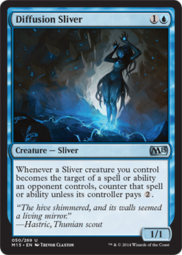 Diffusion Sliver (Magic 2015 Core Set) Light Play