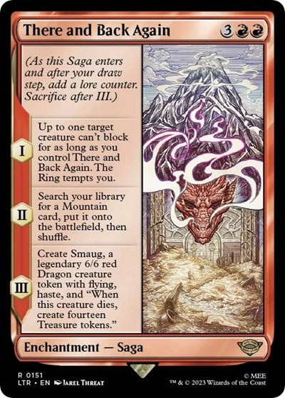 There and Back Again (Universes Beyond: The Lord of the Rings: Tales of Middle-earth) Light Play Foil