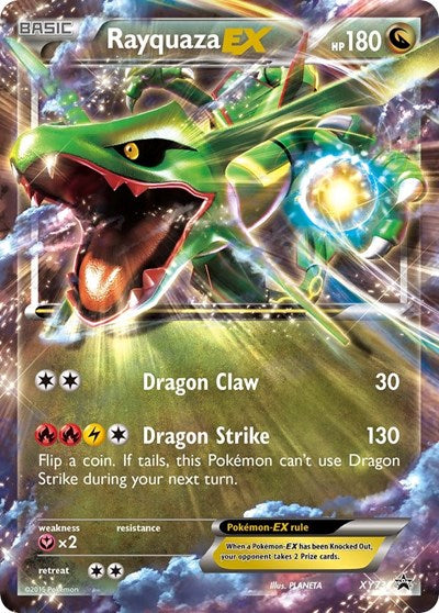 Rayquaza EX (XY73) (XY Promos) Light Play Holofoil