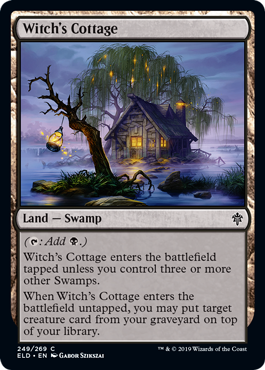 Witch's Cottage (Throne of Eldraine) Light Play