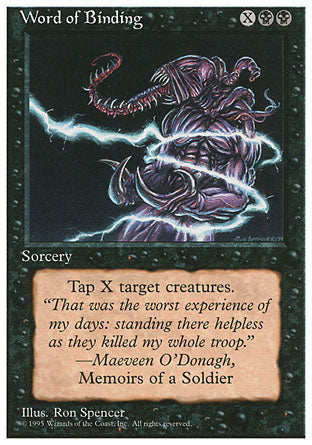 Word of Binding (4th Edition) Light Play