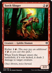 Torch Slinger (Duel Decks: Zendikar vs Eldrazi) Light Play