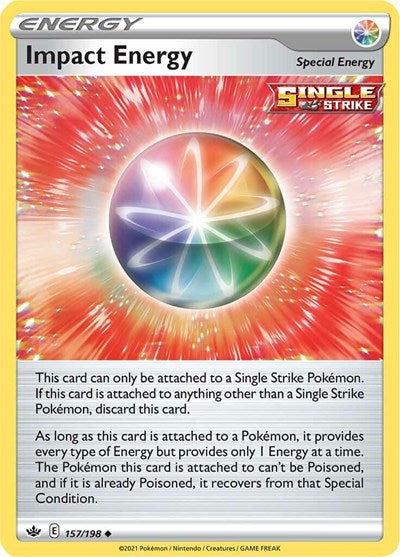 Impact Energy (SWSH06: Chilling Reign) Light Play