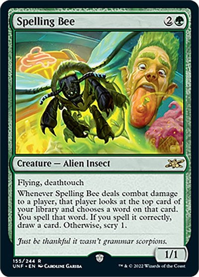 Spelling Bee (Unfinity) Light Play