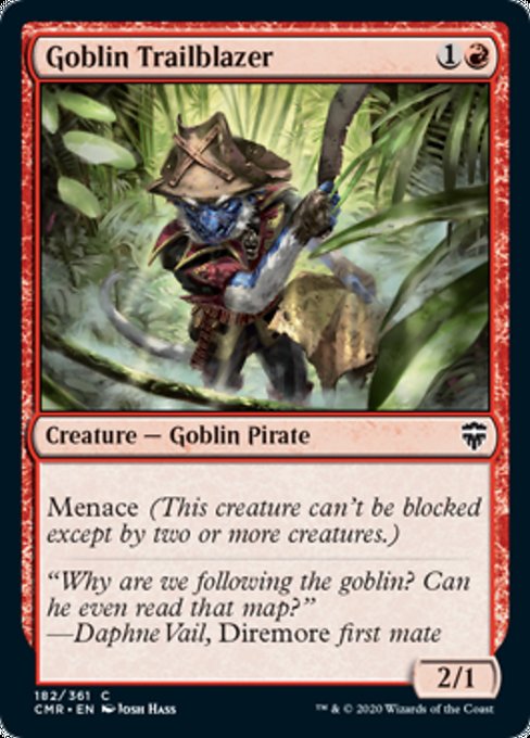 Goblin Trailblazer (Commander Legends) Light Play