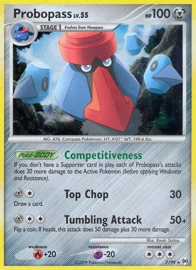 Probopass (Arceus) Damaged / Poor Holofoil