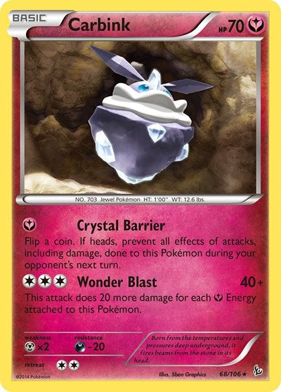 Carbink - 68 (Deck Exclusives) Light Play