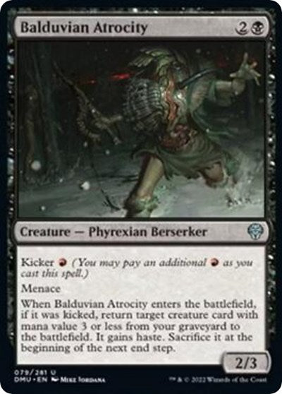 Balduvian Atrocity (Dominaria United) Light Play