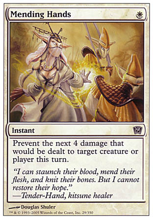 Mending Hands (9th Edition) Light Play