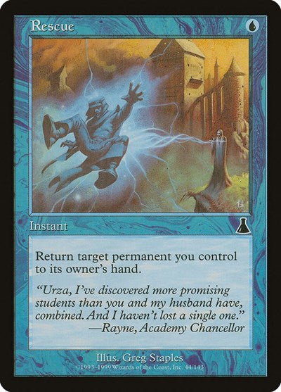 Rescue (Urza's Destiny) Light Play