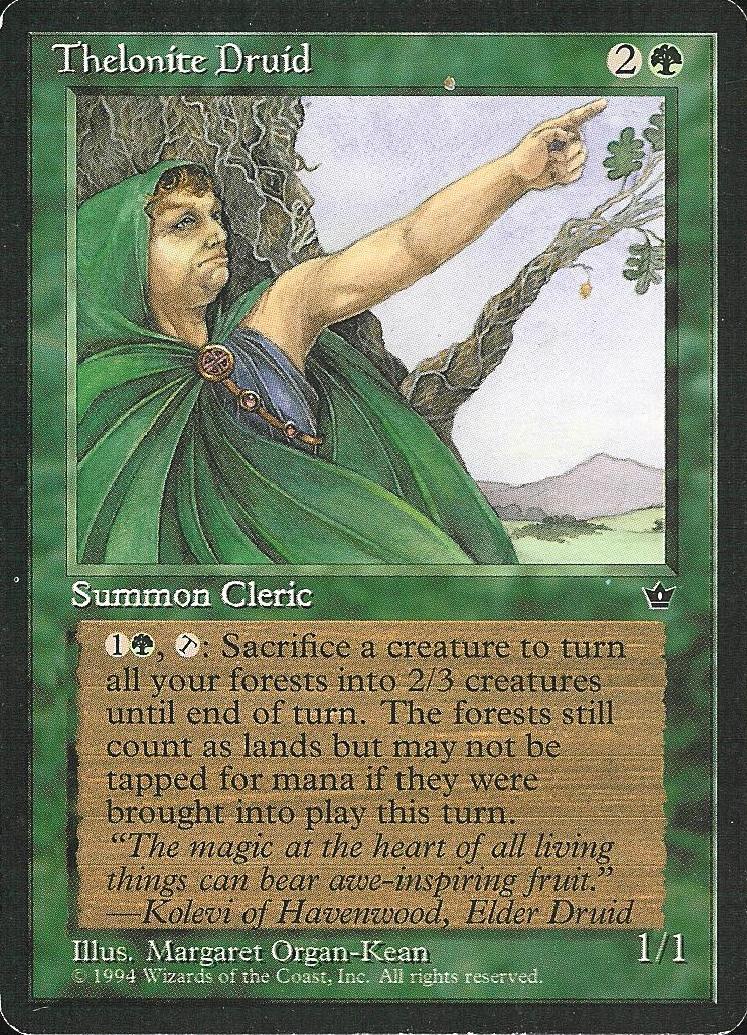 Thelonite Druid (Fallen Empires) Medium Play