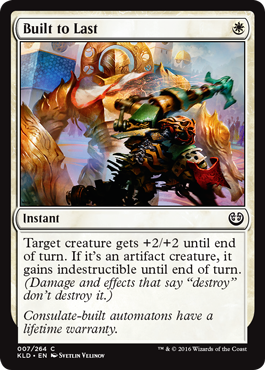 Built to Last (Kaladesh) Light Play