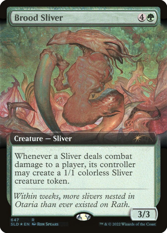 Brood Sliver (Secret Lair) Damaged / Poor Foil
