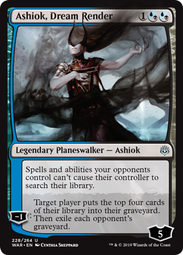 Ashiok, Dream Render (War of the Spark) Light Play