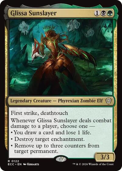 Glissa Sunslayer (Commander: Lorwyn Eclipsed) Light Play