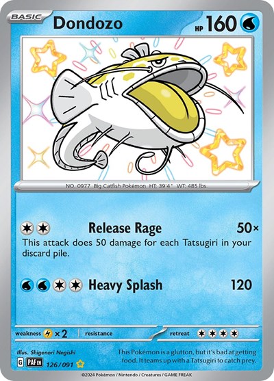 Dondozo (SV: Paldean Fates) Light Play Holofoil