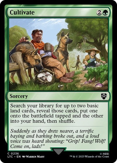 Cultivate (Commander: The Lord of the Rings: Tales of Middle-earth) Light Play