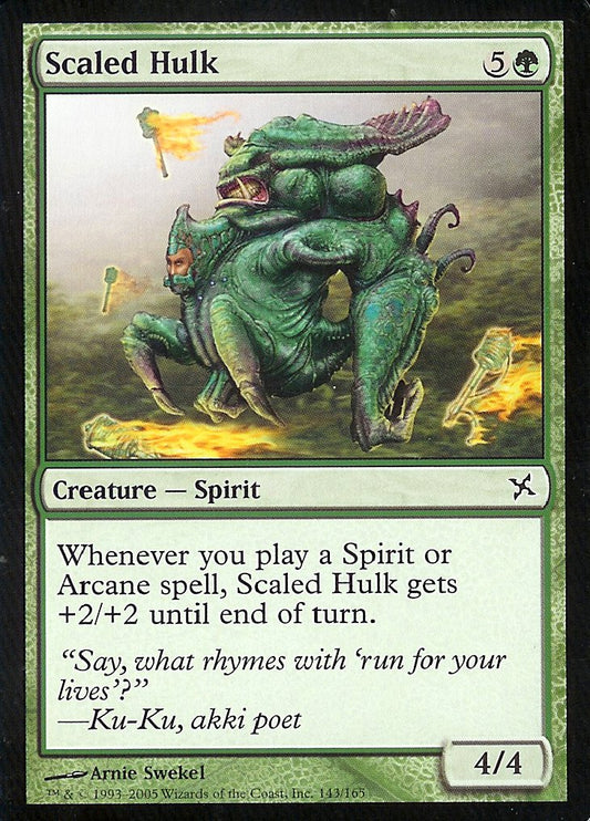 Scaled Hulk (Betrayers of Kamigawa) Light Play