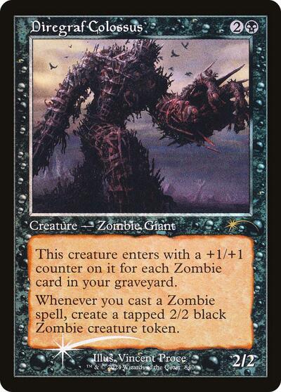 Diregraf Colossus (Retro Frame) (Secret Lair) Near Mint Foil