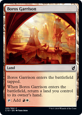 Boros Garrison (Commander 2019) Medium Play