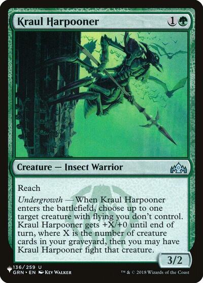 Kraul Harpooner (The List) Light Play