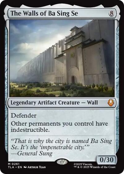 The Walls of Ba Sing Se (Avatar: The Last Airbender) Light Play Foil