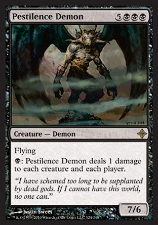 Pestilence Demon (Rise of the Eldrazi) Medium Play