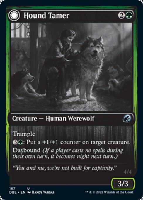 Hound Tamer / Untamed Pup (Innistrad: Double Feature) Light Play