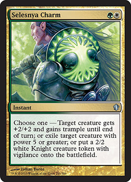 Selesnya Charm (Commander 2013 Edition) Light Play