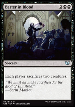 Barter in Blood (Commander 2015) Light Play
