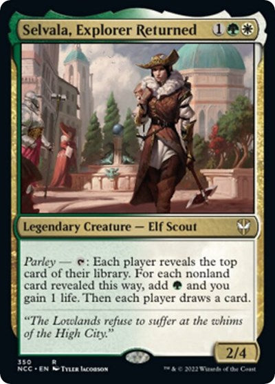 Selvala, Explorer Returned (Commander: Streets of New Capenna) Light Play