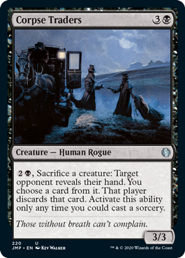 Corpse Traders (Jumpstart) Light Play