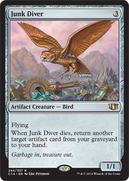 Junk Diver (Commander 2014 Edition) Light Play