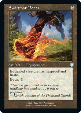 Swiftfoot Boots (Commander: The Brothers' War) Light Play