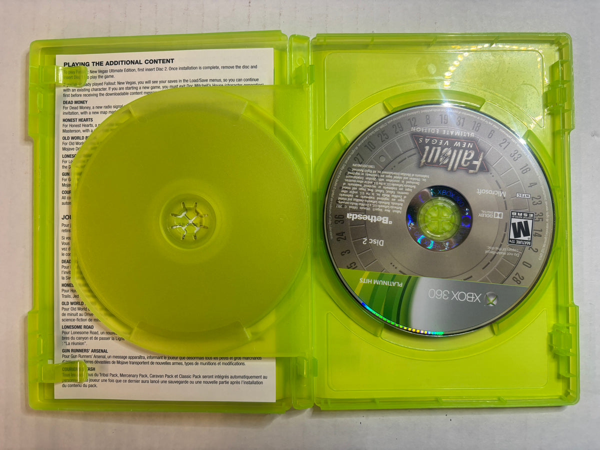 Fallout new Vegas ultimate edition (Xbox 360) (CIB) (Tested/Working)