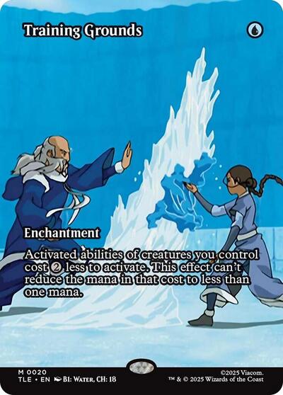 Training Grounds (Borderless) (Avatar: The Last Airbender: Eternal-Legal) Near Mint Foil