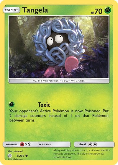 Tangela (SM - Cosmic Eclipse) Damaged / Poor