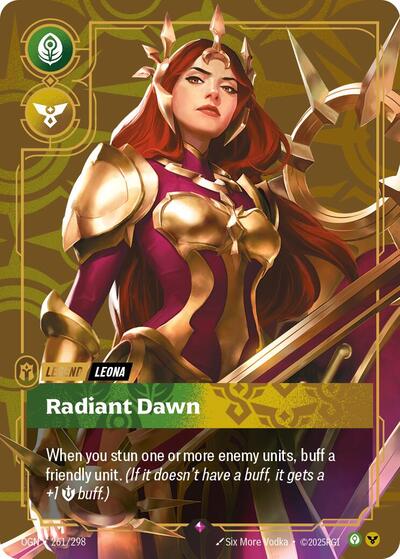 Leona Radiant Dawn (Origins) Light Play Foil
