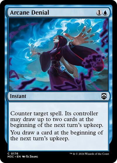 Arcane Denial (Commander: Modern Horizons 3) Light Play