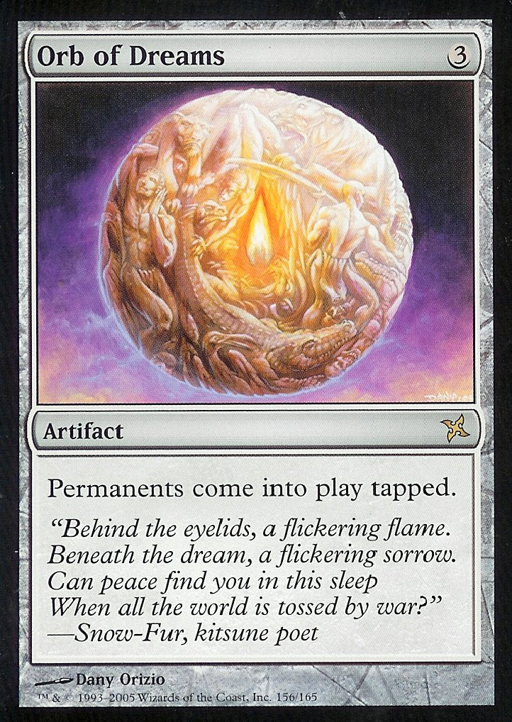 Orb of Dreams (Betrayers of Kamigawa) Damaged / Poor