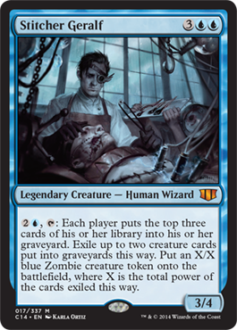 Stitcher Geralf (Commander 2014 Edition) Light Play