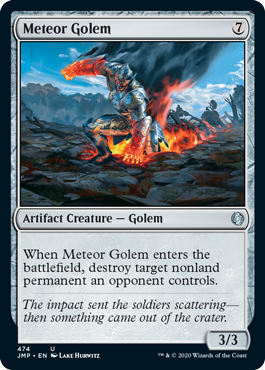 Meteor Golem (Jumpstart) Light Play